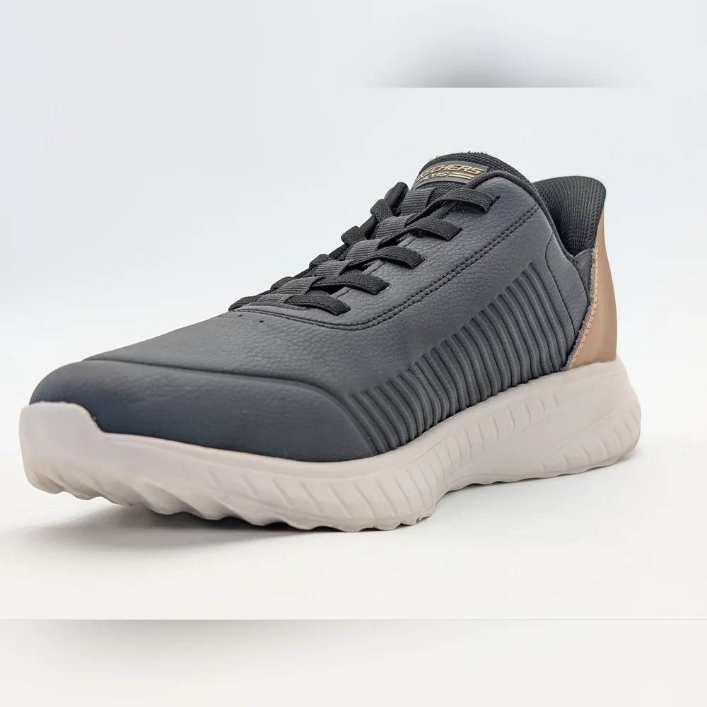 BOBS By Skechers™ Sz 12 Hands Free Slip-On Blk Sneaker Comfort Sole Heel Pillow - Picture 7 of 17